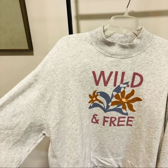 Old Navy Gray Turtle Neck Sweatshirt - Picture 14 of 15